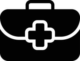 illustrazione vettoriale del kit medico su uno sfondo. simboli di qualità premium. icone vettoriali per il concetto e la progettazione grafica.