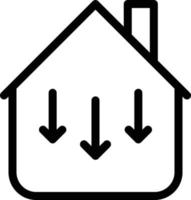illustrazione vettoriale di calore a pavimento su uno sfondo simboli di qualità premium. icone vettoriali per il concetto e la progettazione grafica.