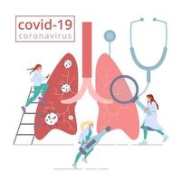 covid19 virus polmone Salute attacco medicina combattimento vettore