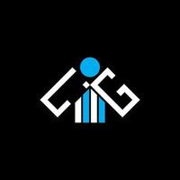 lg lettera logo creativo design con vettore grafico, lg semplice e moderno logo.