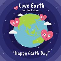 Illustrazione di Earth Day vettore