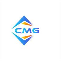 cmg astratto tecnologia logo design su bianca sfondo. cmg creativo iniziali lettera logo concetto. vettore