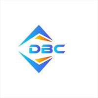 dbc astratto tecnologia logo design su bianca sfondo. dbc creativo iniziali lettera logo concetto. vettore