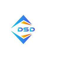 dsd astratto tecnologia logo design su bianca sfondo. dsd creativo iniziali lettera logo concetto. vettore