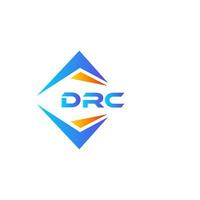Repubblica Democratica del Congo astratto tecnologia logo design su bianca sfondo. Repubblica Democratica del Congo creativo iniziali lettera logo concetto. vettore