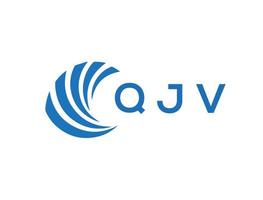 qzv lettera logo design su bianca sfondo. qzv creativo cerchio lettera logo concetto. qzv lettera design. vettore