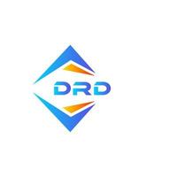 drd astratto tecnologia logo design su bianca sfondo. drd creativo iniziali lettera logo concetto. vettore