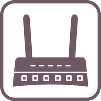 icona di vettore del router