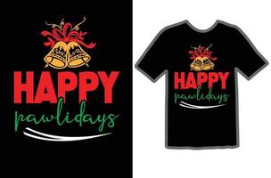 contento pawlidays svg t camicia design vettore