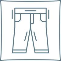 pantaloni vettore icona