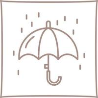 pioggia vettore icona