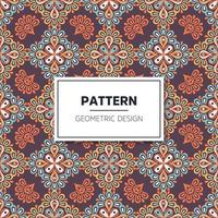 seamless pattern. elementi decorativi vintage vettore