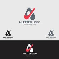 un modello di progettazione di logo di lettera logo vettore