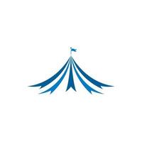circo logo ,semplice circo logo vettore icona illustrazione