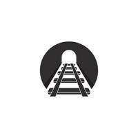 ferrovia logo , vettore icona illustrazione