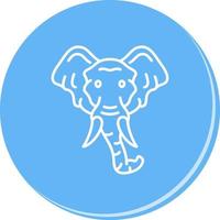 elefante vettore icona