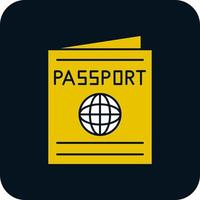 passaporto vettore icona design