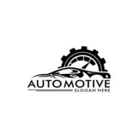 autocar logo design vettore, auto logo design per auto azienda, box auto, showroom, e altro vettore