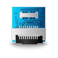 processore per computer con chip vettore