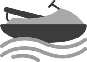 Moto d'acqua vettore icona
