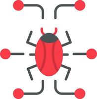 digitale virus vettore icona