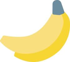 illustrazione vettoriale di banana su uno sfondo simboli di qualità premium. icone vettoriali per il concetto e la progettazione grafica.
