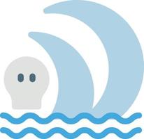acqua alluvione vettore illustrazione su un' sfondo.premio qualità simboli.vettore icone per concetto e grafico design.