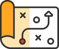 strategia vettore icona design