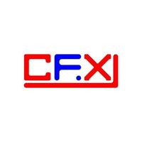 cfx lettera logo creativo design con vettore grafico, cfx semplice e moderno logo.
