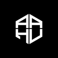 aahu lettera logo creativo design con vettore grafico, aahu semplice e moderno logo.