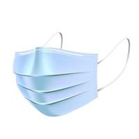 maschera per l'inquinamento del viso, per medico e polvere pm2.5, protezione contro i pericoli o malattie della salute per la tosse dispositivi di protezione dell'alito allergia per l'ospedale vettore