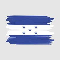 Honduras bandiera spazzola vettore