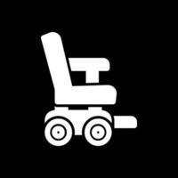 automatico sedia a rotelle vettore icona design