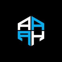 aaah lettera logo creativo design con vettore grafico, aaah semplice e moderno logo.