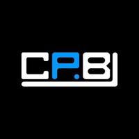 gpb lettera logo creativo design con vettore grafico, gpb semplice e moderno logo.