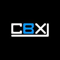 cbx lettera logo creativo design con vettore grafico, cbx semplice e moderno logo.
