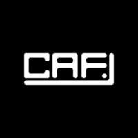 caf lettera logo creativo design con vettore grafico, caf semplice e moderno logo.