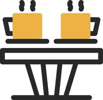 caffè tavolo vettore icona design