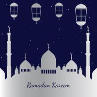 Sfondo di Ramadan vettore
