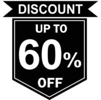 60 per cento sconto etichetta vettore, offrire etichetta, speciale offrire vettore, grande saldi, mega saldi, grande vendita 60 per cento sconto offerta, super vendita 60 per cento etichetta vettore, 60 per cento speciale sconto offrire etichetta vettore