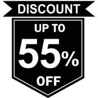 55 per cento sconto etichetta vettore, offrire etichetta, speciale offrire vettore, grande saldi, mega saldi, grande vendita 55 per cento sconto offerta, super vendita 55 per cento etichetta vettore, 55 per cento speciale sconto offrire etichetta vettore