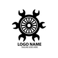 vettore di progettazione del modello di logo dell'automobile automobilistica