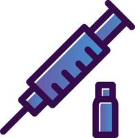 vaccinazione vettore icona design