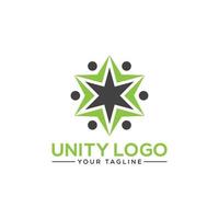 assicurazione, unità e sicurezza logo vettore design illustrazione