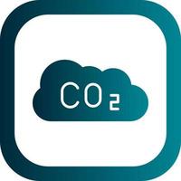 co2 vettore icona design