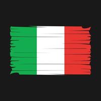 vettore di bandiera italia