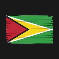 vettore di bandiera della Guyana