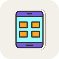 App vettore icona design