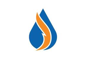 olio e gas logo disegno, vettore design concetto