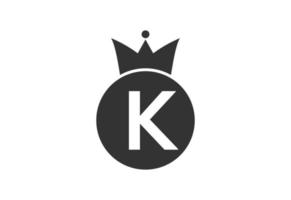 lettera K logo design modello, vettore illustrazione